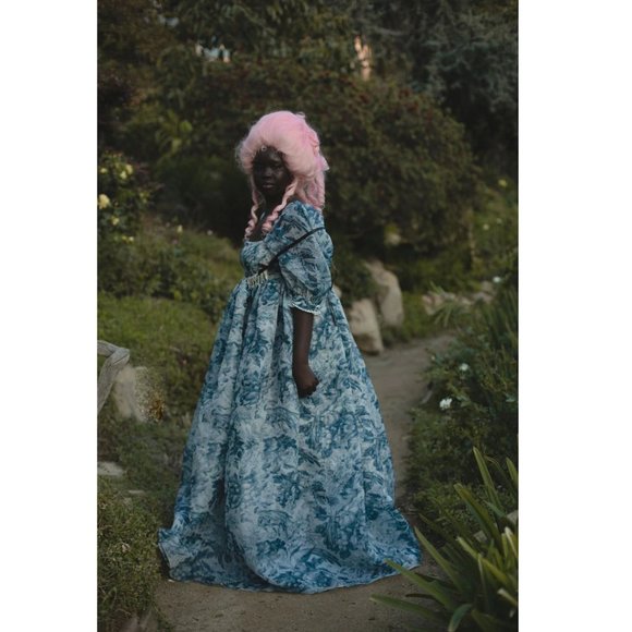 Selkie Louie Toile Puff Gown - XXS - Picture 4 of 7